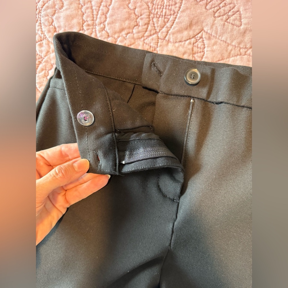 Susan Graver Tailored ponte Black Women's Pants - Picture 7 of 11